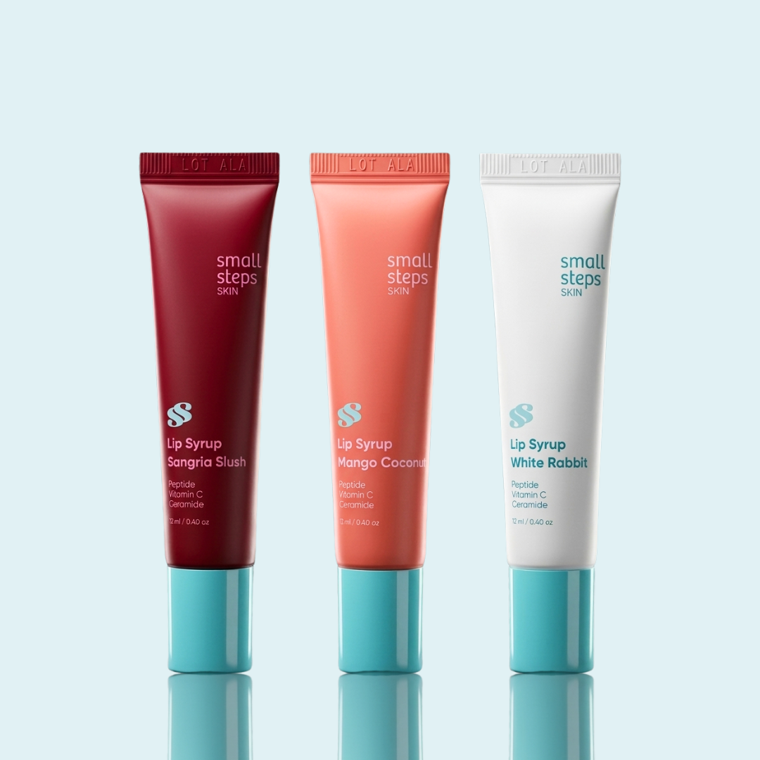Small Steps Skin Lip Syrup Trio Bundle