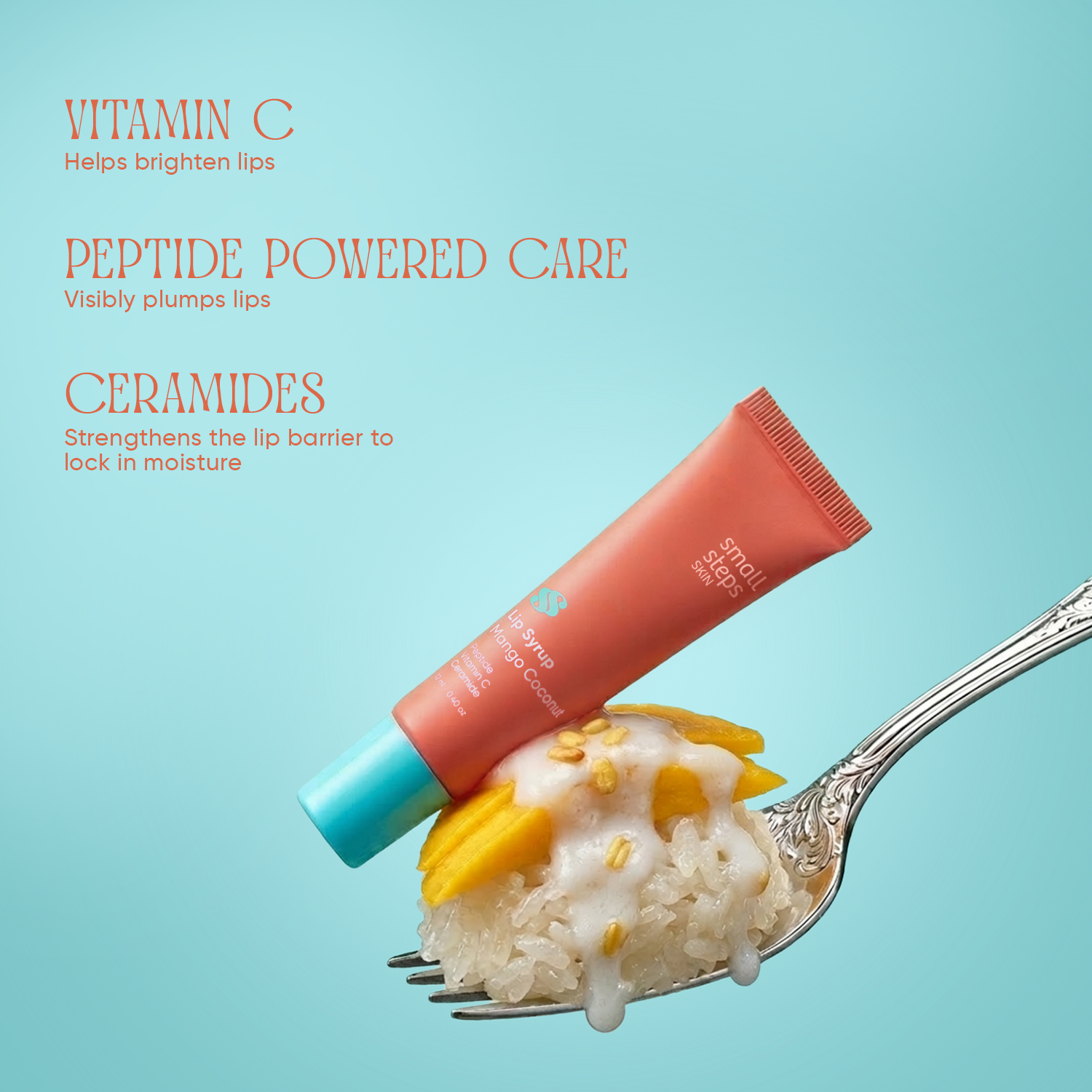 Small Steps Skin Mango Coconut Lip Syrup