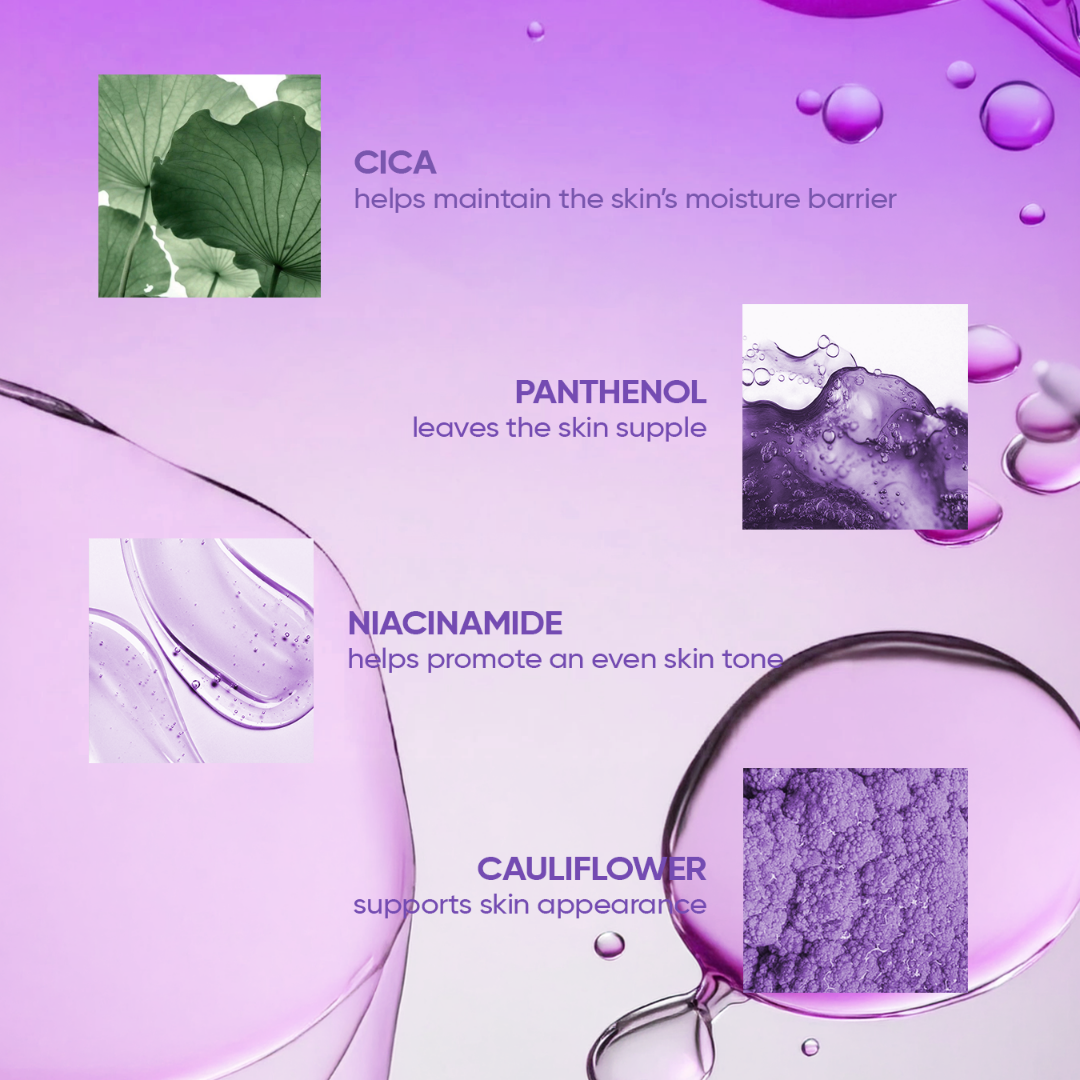 Cauli Cica Calming Serum with CICA + Panthenol + Niacinamide + Cauliflower