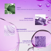 Cauli Cica Calming Serum with CICA + Panthenol + Niacinamide + Cauliflower